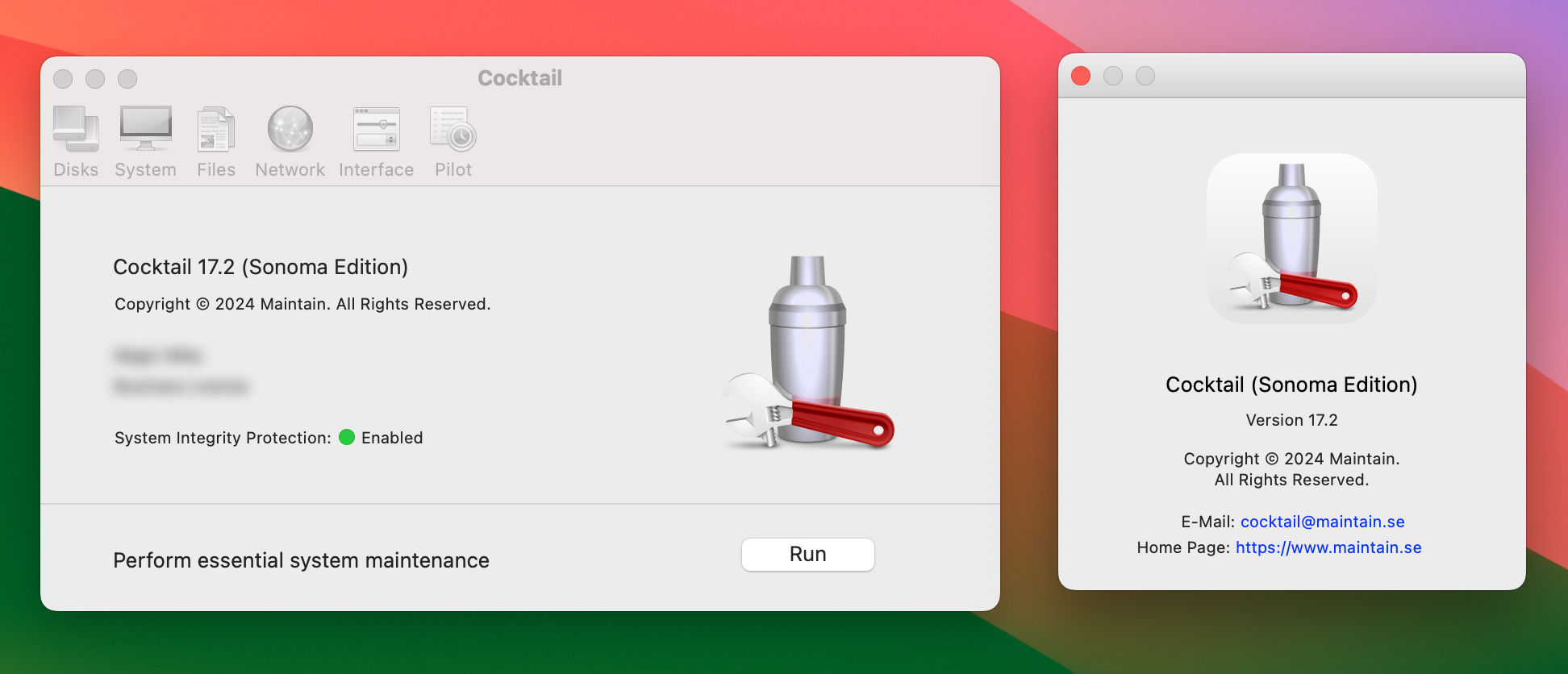 Cocktail for Mac(系统清理、修复优化工具)